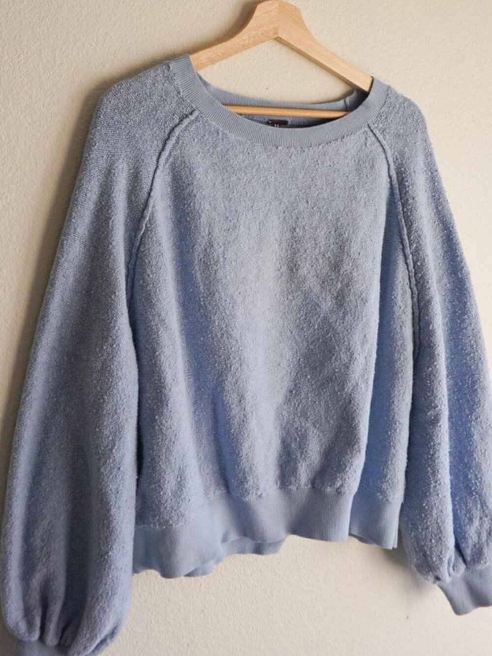 Free People Women's Blue Jumper